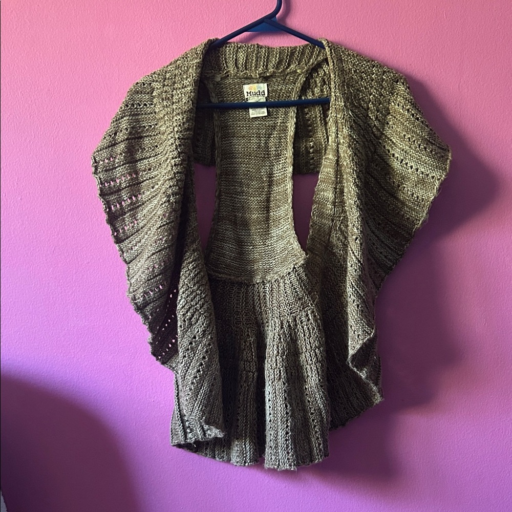 Mudd Brown Knit Sweater